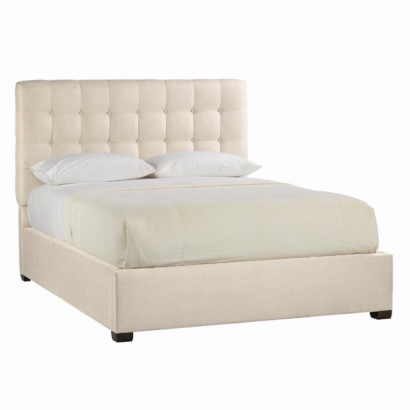 Bernhardt Interiors Beds QueenSize Avery ButtonTufted Fabric